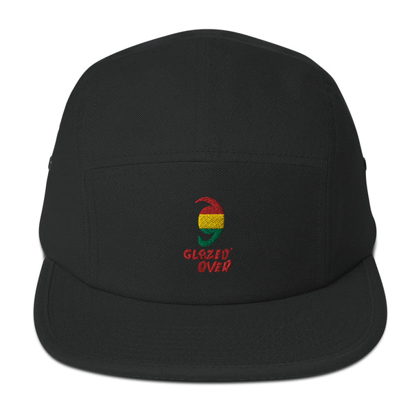 Rasta Logo Glazed Over 5 Panel Camper