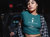 WSOM THE BAND Crop Top - Emerald